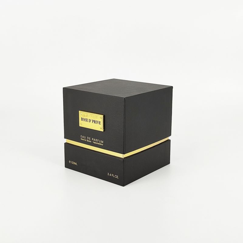 Luxe goudfolie parfumdoos met Eva Foam Liner en rigide baseconstructie HP007