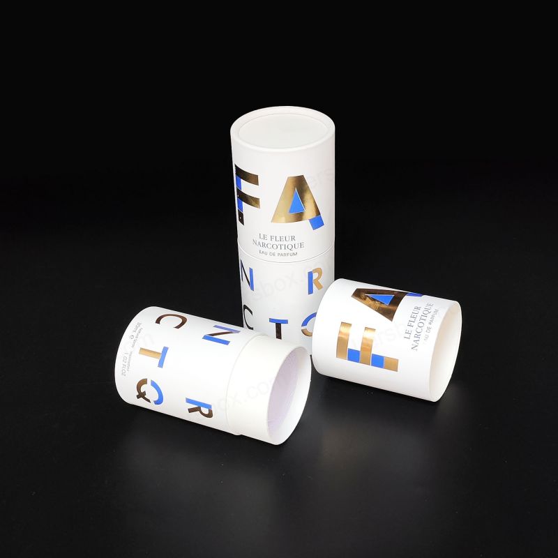 Vouwbare papieren buisboxen voor efficiënte opslag- en elegante productverpakkingsopties HT003