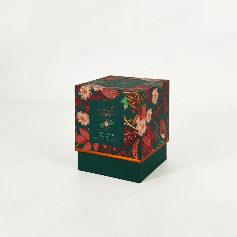 Goudenfolie Parfumdoos met Eva Foam Tray en stevige handgemaakte ontwerp HP022