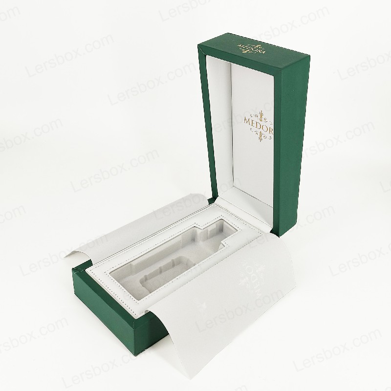 PU lederen dozen voor luxe verpakkingen, perfect voor geschenken, retaildisplay en opslag PU003
