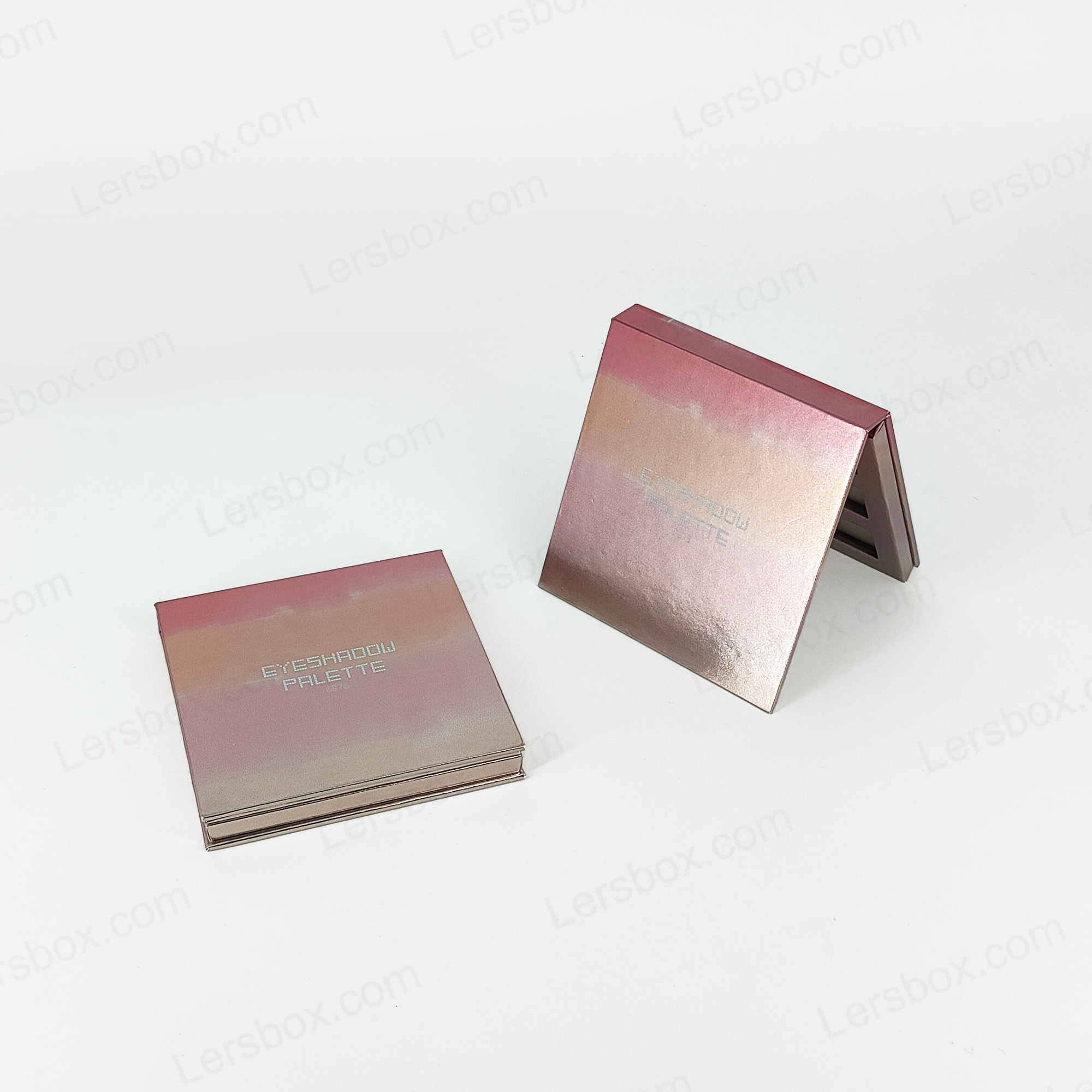 Aangepast Logo Cosmetics Pan Pink Contour Blush geperst poeder Vegan make -up Maquillaje Private Label Blush Palette003