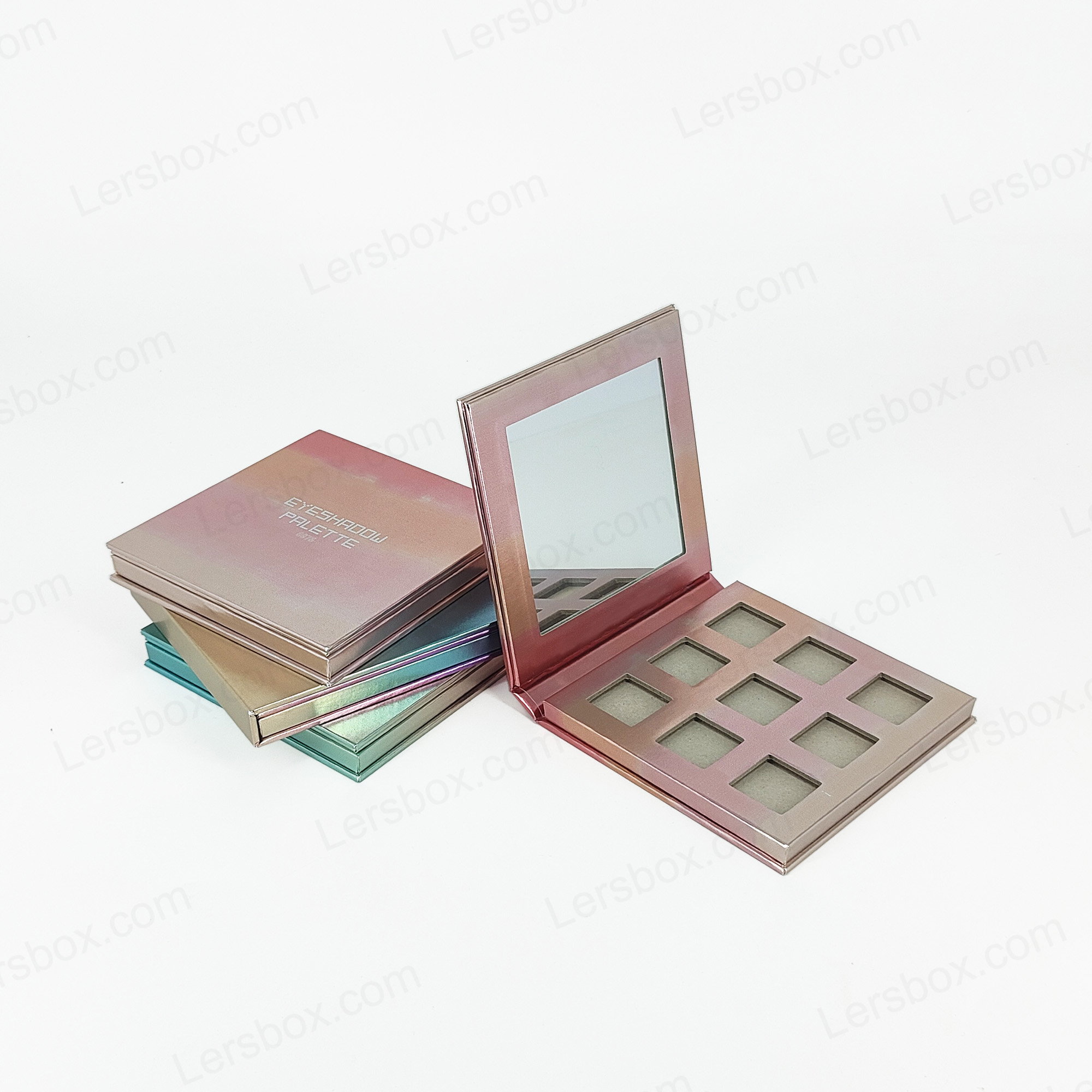 Aangepast Logo Cosmetics Pan Pink Contour Blush geperst poeder Vegan make -up Maquillaje Private Label Blush Palette003