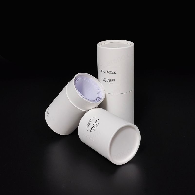 Papieren buisboxen voor geschenken, abonnementen en speciale producten met aangepaste branding HT013