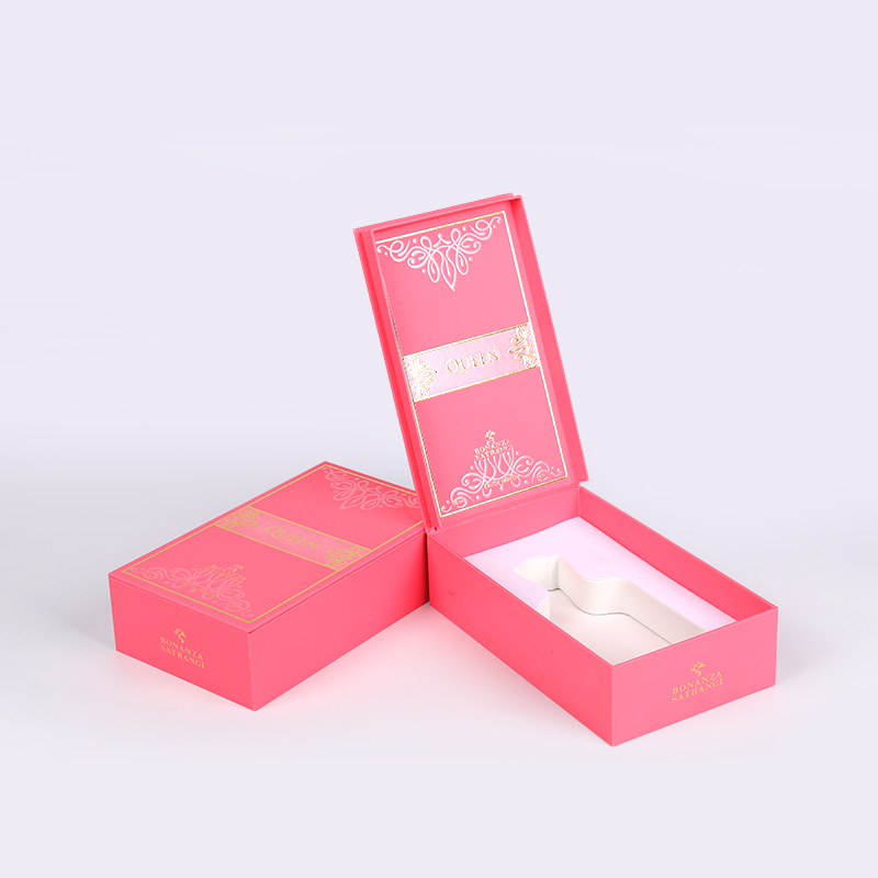 Pure woestijnparfumdoos met goud hete stempel Pure woestijnparfumdoos met goud hete stempel