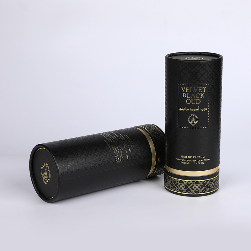 Zwart mystic cilinderpapier kan