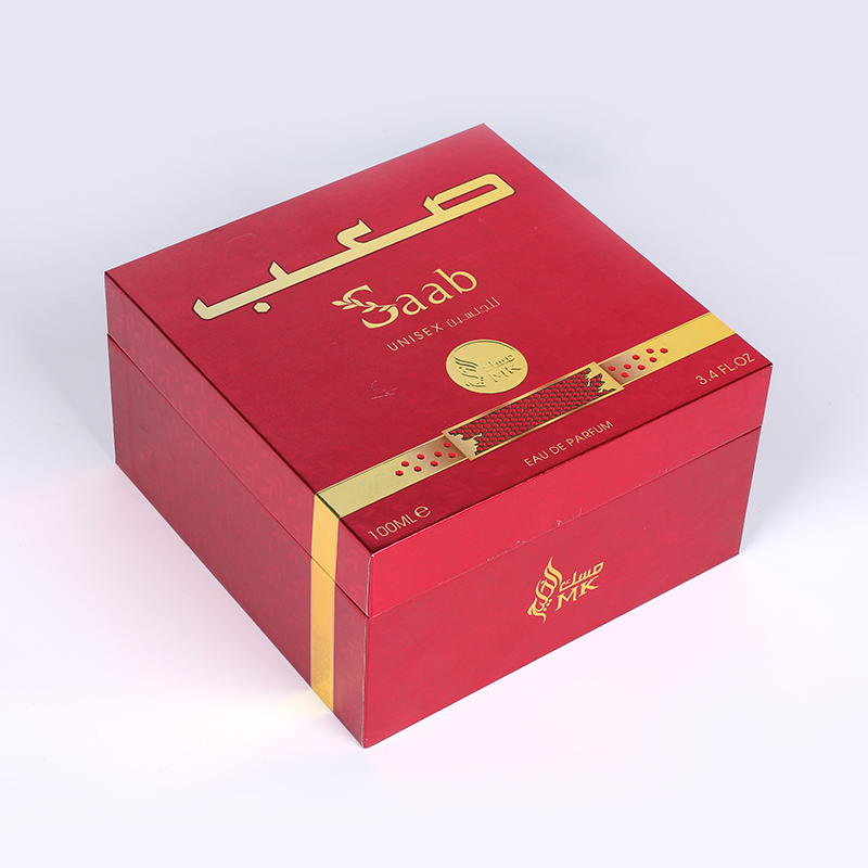 Gouden Dawn parfumdoos met 2 mm grijs bord