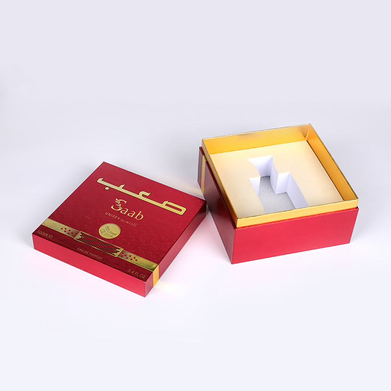 Gouden Dawn parfumdoos met 2 mm grijs bord